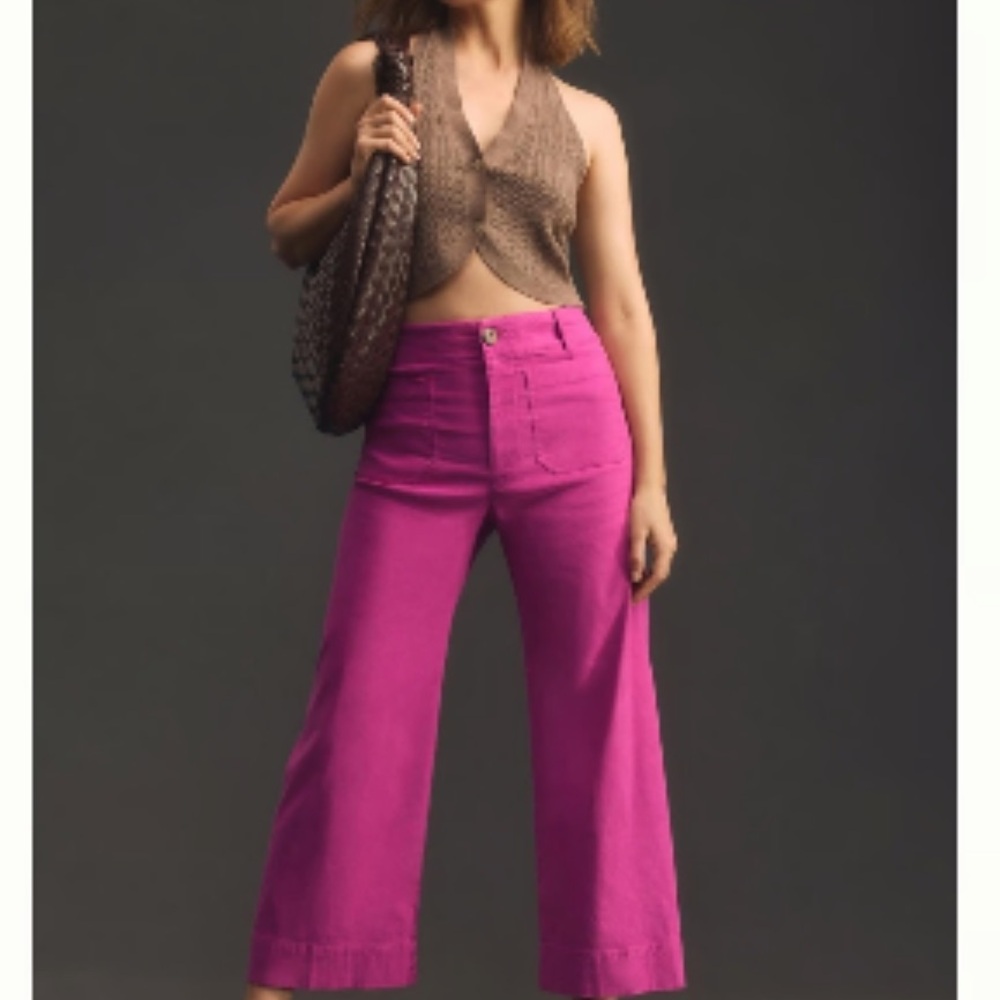Anthropologie Colette Crop Pant
